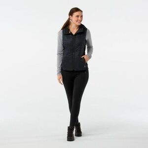 Smartwool Smartloft Vest S Black Merino Wool Outdoor Active Running